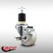 Service Caster 3'' SS Nylon Swivel 1-7/8'' Expanding Stem Caster with Brake SCC-SSEX20S314-NYS-TLB-178 - alternate 4